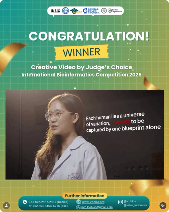 International Bioinformatics Competition 2025 poster